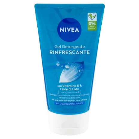 Nivea Gel Detergente Rinfrescante Pelli da Normali a Miste 150 ml